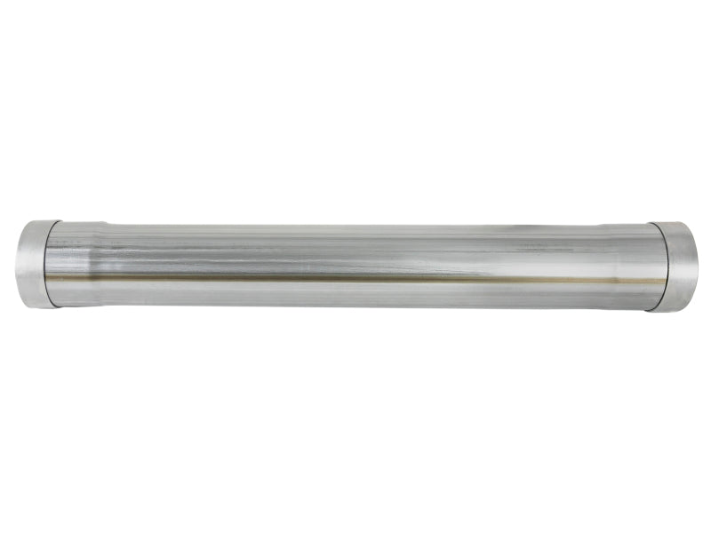 aFe Saturn 4S 409 Stainless Steel Muffler Delete Pipe - 4 Inch Inlet/Outlet, 24 Inch Body