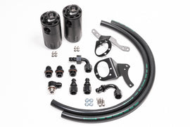 Radium Engineering Dual Catch Can Kit for 2015-2017 Ford Mustang GT with Fluid Lock