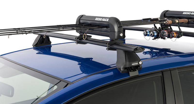 Rhino-Rack Universal Ski and Snowboard Carrier RHR573 for Secure Roof Storage