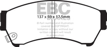 Load image into Gallery viewer, EBC Ultimax2 Front Brake Pads ebcUD1164 for 2006-2009 Ford Fusion, Mercury Milan and 2007 Lincoln MKZ