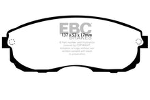 Load image into Gallery viewer, EBC Yellowstuff Front Brake Pads for Infiniti G20 and Nissan Sentra * High-Performance Street and Track Use