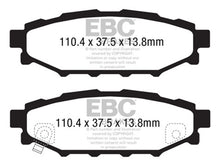 Load image into Gallery viewer, EBC DP41584R Yellowstuff Rear Brake Pads for Subaru Legacy and BRZ