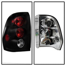 Load image into Gallery viewer, Spyder Euro Style Tail Lights for Chevrolet Trailblazer 2004-2009 with Black Finish and Stock Bulb Compatibility