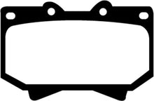Load image into Gallery viewer, EBC Yellowstuff Front Brake Pads for Toyota Land Cruiser 1998-2007 * High-Performance Street and Track Use