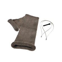 Load image into Gallery viewer, DEI Titanium 3-inch Knit Exhaust Sleeve - 36-inch Length with Ties and Tool