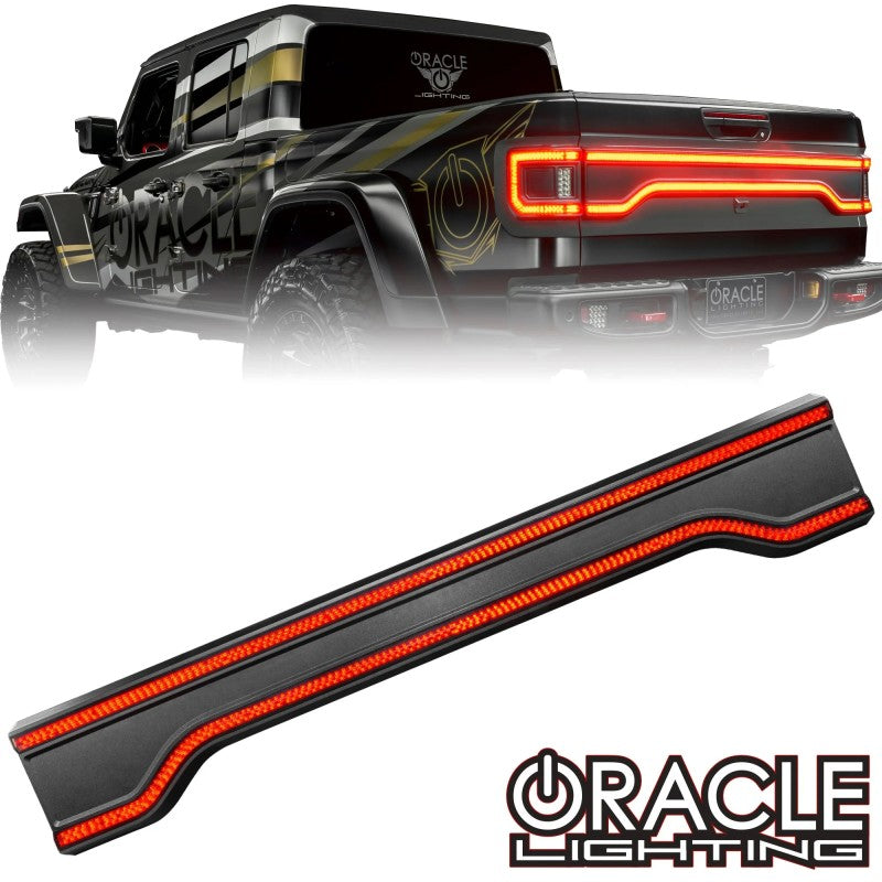 Oracle Lighting Racetrack Style LED Tailgate Light for Jeep Gladiator JT - Tinted Lens
