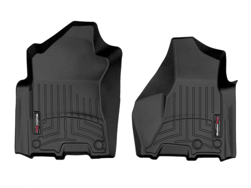 WeatherTech DigitalFit Front FloorLiner for Ram 4500/5500 Crew Cab (2019-2023) in Black, Part #wet4416581V