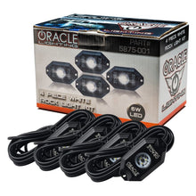 Load image into Gallery viewer, Oracle Lighting Underbody Wheel Well Rock Light Kit - Bright White (4 Pieces) - Part #orl5875-001