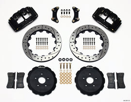 Wilwood FSLI4 Front Hat Kit * 13-inch Drilled Rotors for 2004-2010 Scion tC