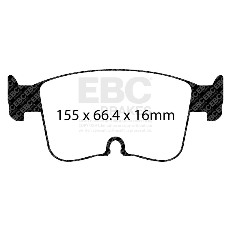 EBC Bluestuff NDX Full Race Brake Pads for Audi A3 2.0T (40) * High Friction Sport Brake Solution