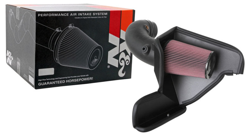 K&N Engineering 63-2515 AirCharger Performance Intake for 2020-2022 Ford Mustang GT500 5.2L V8