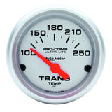 AutoMeter Ultra-Lite 52mm Mechanical Transmission Temperature Gauge (100-250°F)