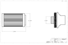 Load image into Gallery viewer, Aeromotive In-Line Fuel Filter with 100 Micron Stainless Steel Element * ORB-10 Ports