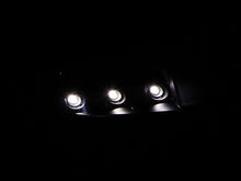 Load image into Gallery viewer, ANZO 1994-2001 Dodge Ram Crystal Headlight Set with LED, Black Housing and Clear Lens