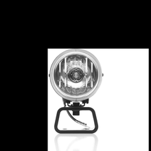 Load image into Gallery viewer, KC HiLiTES Rally 400 4-inch Round Halogen Light with Spread Beam Pattern - Black Steel Housing
