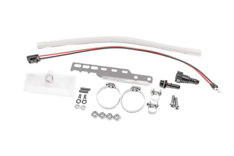 Radium Engineering Dual Fuel Pump Add-On Kit for Honda Del Sol 1993-1998 with Walbro GSS342 or Similar Pumps