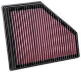 K&N Engineering 33-3136 High-Flow Drop-In Air Filter for BMW 330i, Z4, Toyota GR Supra with 2.0L Turbo Engine