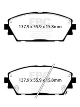 Load image into Gallery viewer, EBC Redstuff Ceramic Low Dust Front Brake Pads for Mazda 3 2019-2022
