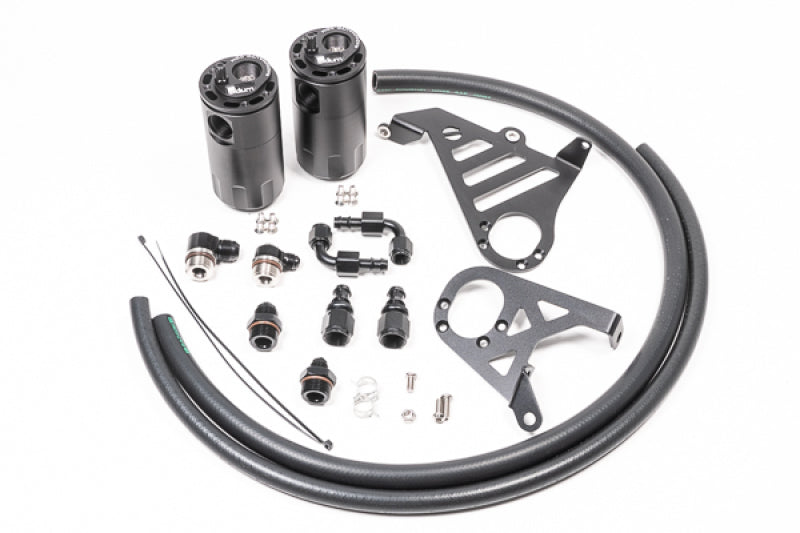 Radium Engineering Dual Catch Can Kit for Ford Focus RS 2016-2018 - Fluid Lock System