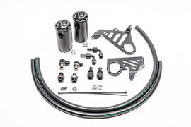 Radium Engineering Dual Catch Can Kit for 2015-2018 Ford Focus ST with Fluid Lock System