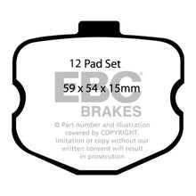 Load image into Gallery viewer, EBC Bluestuff NDX Front Brake Pads for Chevrolet Corvette C6 (2006-2008)