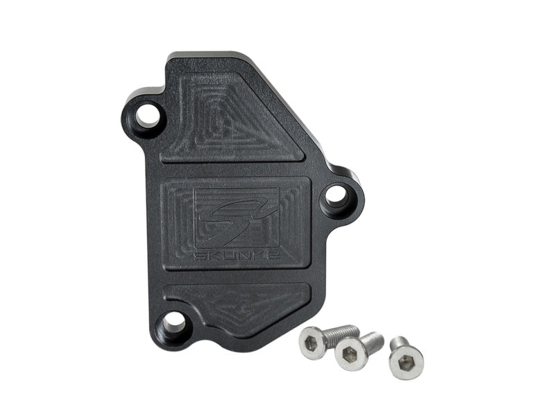 Skunk2 Racing B-Series VTEC Block Off Plate with Black Anodized Finish for Honda Engines