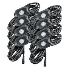 Load image into Gallery viewer, ORACLE Lighting Bluetooth + RF ColorSHIFT Underbody Rock Light Kit – 8 Pieces for Off-Road Vehicles