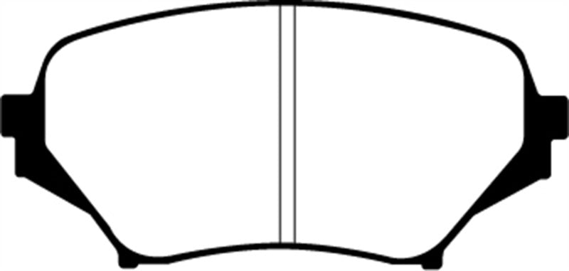 EBC Yellowstuff Front Brake Pads for Mazda MX-5 Miata 2007-2011 * High-Performance Street and Track Use