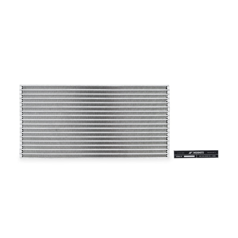Mishimoto Universal Air-to-Water Race Intercooler Core - 12 Inch x 6 Inch x 6 Inch for High-Performance Automotive Applications