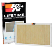 Load image into Gallery viewer, K&amp;N Engineering HVAC Filter 16 x 25 x 1 - Reusable Pleated Synthetic Air Filter for Home HVAC Systems