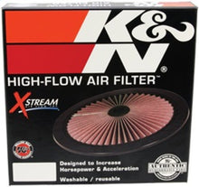 Load image into Gallery viewer, K&amp;N Engineering X-Stream Air Flow Top Filter 11 Inch - Black (Part #KN66-1101)