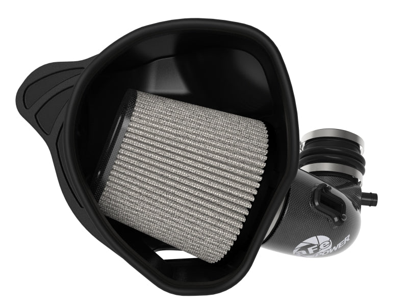 aFe Track Series Carbon Fiber Intake System with Pro DRY S Filter for BMW Z4 M40i (G29) 2020-2023