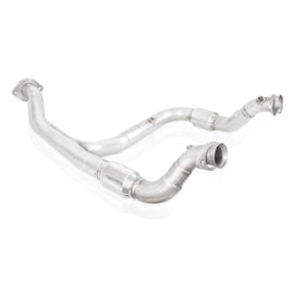 Stainless Works 15-20 Ford F-150 3.5L EcoBoost Downpipe with Catted Lead Pipes and Y-Pipe