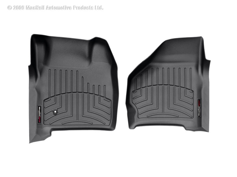 WeatherTech DigitalFit Front FloorLiner for 2006-2007 Ford F-250 and F-350 Super Duty, Black