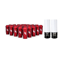 Load image into Gallery viewer, Mishimoto Aluminum Locking Lug Nuts for Ford Bronco 2021+ – 20 Standard &amp; 7 Locking Lug Nuts with Non-Marring Socket and Key, Red Finish