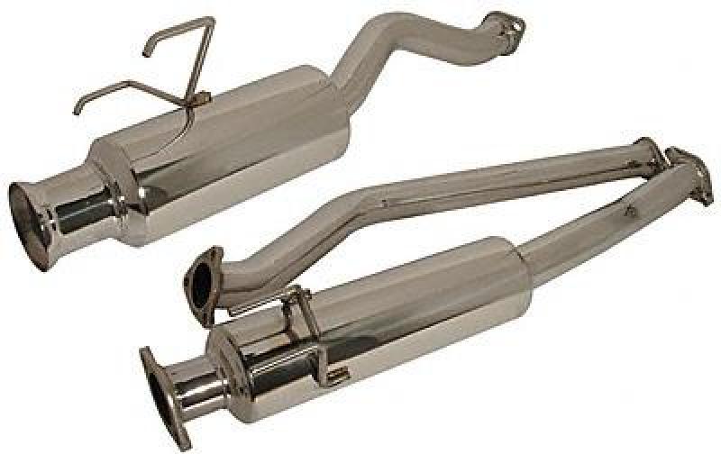 Injen 2013-2016 Dodge Dart 1.4L Turbo Cat-Back Exhaust System - Stainless Steel, Single Outlet
