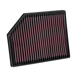 K&N Engineering High-Flow Drop-In Replacement Air Filter for Volvo XC90 and S90 (Part #knn33-3065)