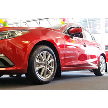 Load image into Gallery viewer, Rally Armor UR Series Mud Flap Set for 2014-2015 Mazda 3 with White Logo