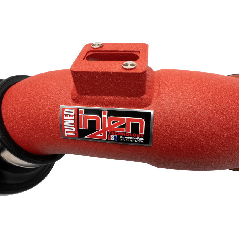 Injen SP1129WR Short Ram Air Intake for BMW 16-19 M140i/M240i/340i/440i xDrive - Wrinkle Red