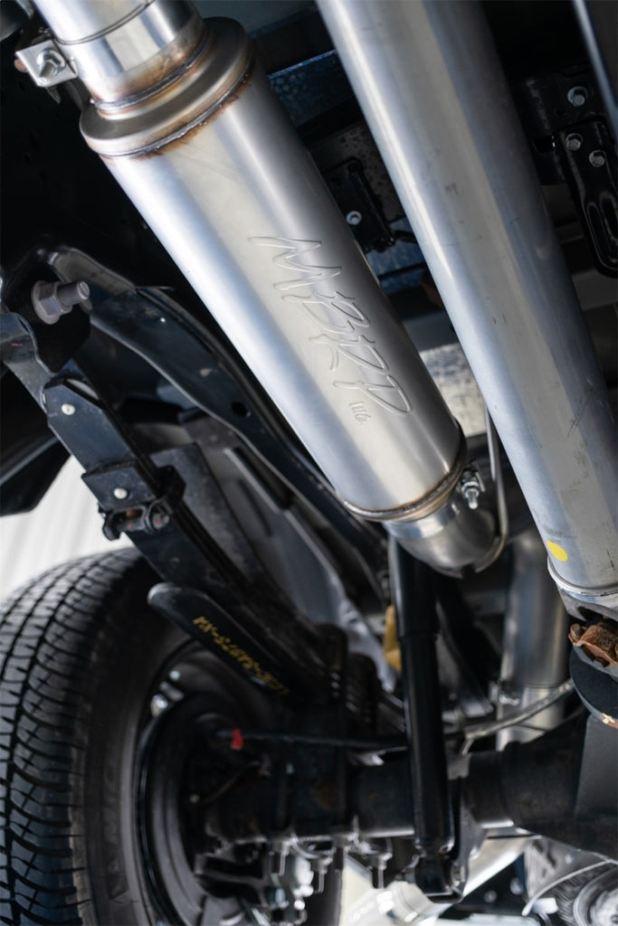 MBRP Armor Pro Series 4-Inch T304 Stainless Steel Cat-Back Exhaust System for 2017 Ford F-250/F-350 Super Duty