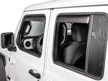 Load image into Gallery viewer, WeatherTech 20-23 Jeep Gladiator Side Window Deflectors * Dark Smoke