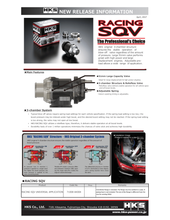 Load image into Gallery viewer, HKS Racing SQV Universal Blow-Off Valve (Part #HKS71008-AK004) for Automotive Performance Enhancement