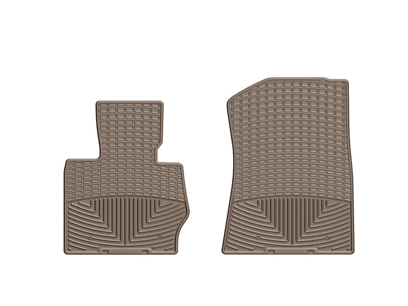 WeatherTech All-Weather Front Floor Mats for BMW X1, X3, X4 - Tan