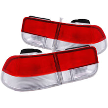 Load image into Gallery viewer, ANZO OEM 4-Piece Tail Light Assembly for 1996-2000 Honda Civic – Red and Clear Lens Set