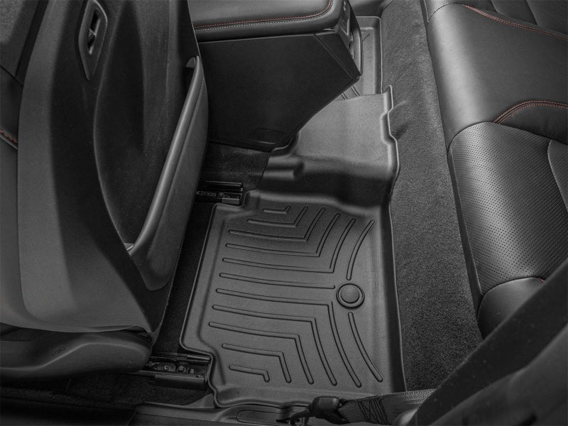 WeatherTech FloorLiner DigitalFit Rear FloorLiner Black for 2024-2026 Dodge Charger Daytona 2-Door - 4419422
