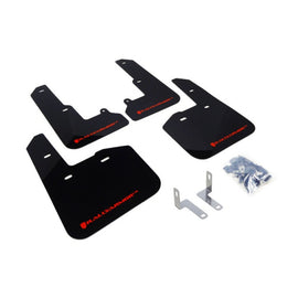 Rally Armor 15-19 Subaru Legacy Black UR Mud Flap with Red Logo - Durable Polyurethane Protection