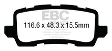 Load image into Gallery viewer, EBC Redstuff Ceramic Rear Brake Pads for Acura RLX and TLX * Low Dust, High Performance