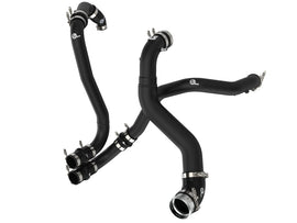aFe BladeRunner 21-22 Ford F-150 Ecoboost V6-3.5L Aluminum Hot and Cold Charge Pipe Kit in Black