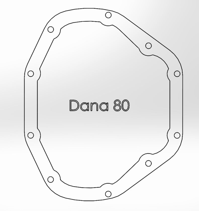 aFe Rear Differential Cover Street Series for Dodge and Ford Diesel Trucks