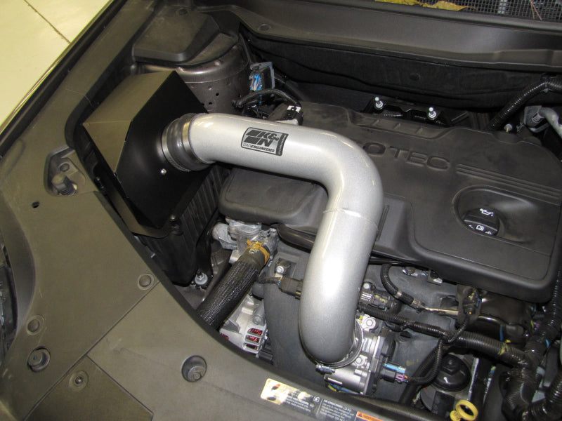K&N Engineering Cold Air Intake System for 2010-2013 Chevrolet Equinox and GMC Terrain 2.4L - Part No. knn77-3071KS